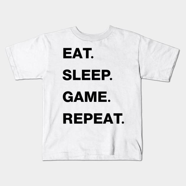 Gamer Quote Kids T-Shirt by PrinceSnoozy